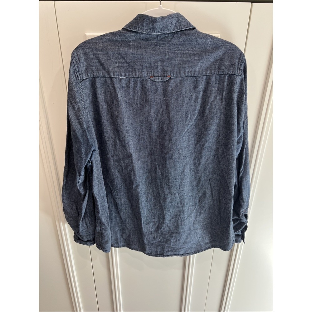 Dovetail Workwear Women's Givens Work Shirt Button Up Size XL Blue Utility - Picture 3 of 7